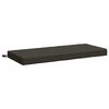 vidaXL Cuscino per panchina SOEST 100% Poliestere Antracite