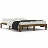 vidaXL Giroletto Ambra in Legno Massello 150x200 cm King Size