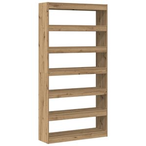 vidaXL Armadio per Libri 6 livelli 100 x 30 x 198 cm