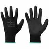 vidaXL Guanti da Lavoro 24 pz Nero 11 / XXL Poliestere