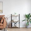 vidaXL Libreria Rovere Sonoma 56 x 34 x 96 cm Legno multistrato