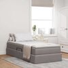 vidaXL Letto con contenitore e materasso Talpa 90 x 190 cm Poliestere