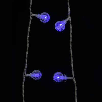 vidaXL Filo di Luci Sferiche 40 m 400 LED Blu con 8 Funzioni