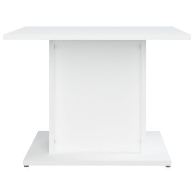 vidaXL Tavolino da Salotto Bianco 55,5x55,5x40 cm in Truciolato