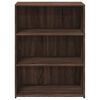 vidaXL Credenza Rovere Marrone 70x41x93 cm in Legno Multistrato