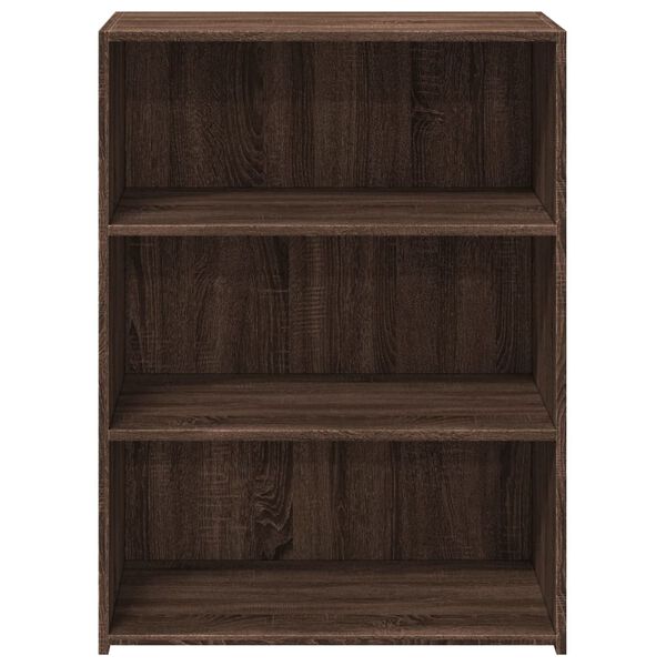 vidaXL Credenza Rovere Marrone 70x41x93 cm in Legno Multistrato