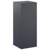 vidaXL Supporto per piante Antracite 40 x 40 x 100 cm Acciaio Inox