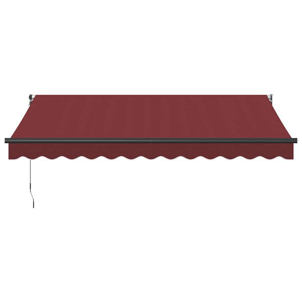 vidaXL Tenda da Sole Retrattile Automatica Bord&ograve; 350x250 cm