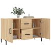 vidaXL Credenza Rovere Sonoma 100x36x60 cm in Legno Multistrato