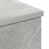vidaXL Mobile da Bagno con cassetto Grigio cemento 30 x 35 x 80 cm