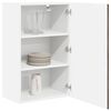 vidaXL Mobile da cucina con lo scaffale Rovere Marrone 50 x 31 x 80 cm
