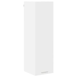 vidaXL Armadio pensile Bianco 30 x 31 x 100 cm Legno multistrato