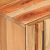 vidaXL Comodino 40x34x46 cm in Legno Massello di Acacia