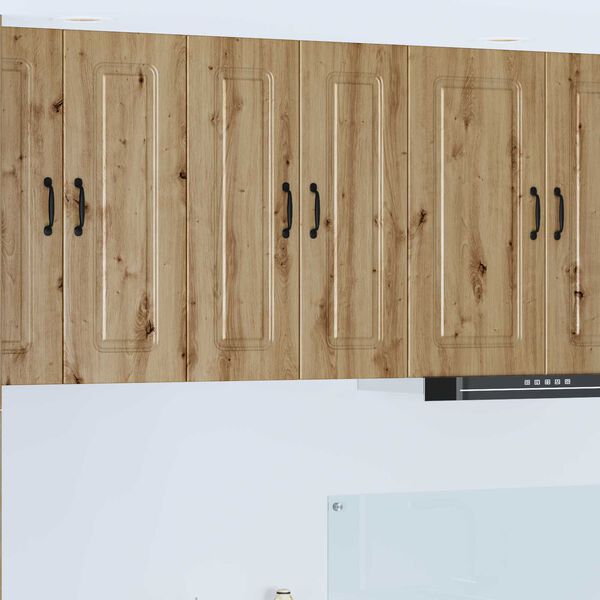 vidaXL Mobile da cucina Kalmar 2 pcs Rovere artigianale