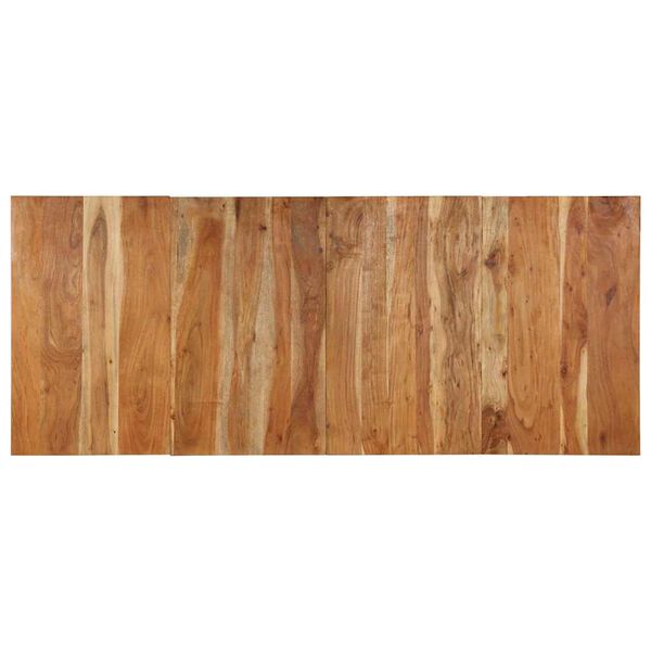 vidaXL Testiera 200 cm in Legno Massello di Acacia