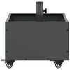 vidaXL Base per ombrellone Antracite 45 x 45 x 45 cm Acciaio