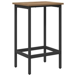 vidaXL Sgabello da bar Rovere Artigianale 40 x 32 x 64 cm
