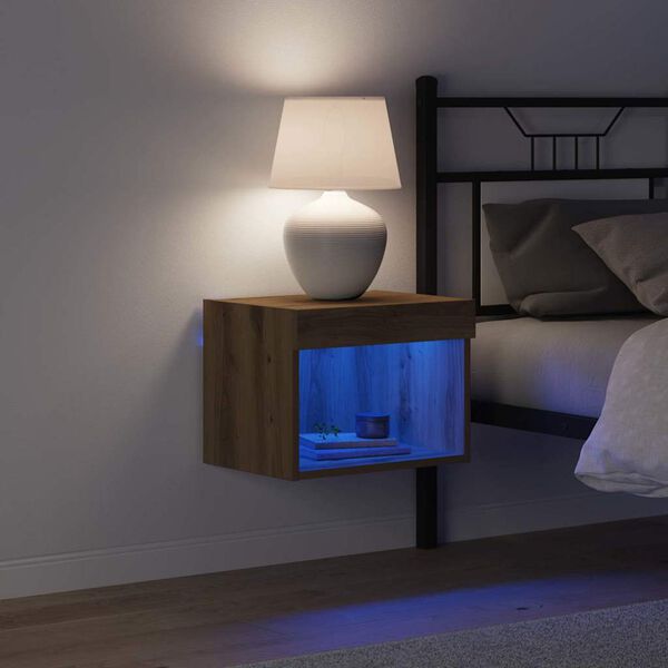 vidaXL Set mobile TV Rovere artigianale 40 x 30 x 30 cm