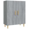 vidaXL Credenza Grigio Sonoma 70x34x90 cm in Legno Multistrato