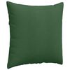 vidaXL Cuscini da Divano 2 pcs Verde Scuro 80 x 80 cm Tessuto in Cords