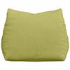 vidaXL Cuscino per Schiena Verde chiaro 45 x 20 x 35 cm Tessuto