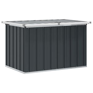 vidaXL Baule da Giardino Antracite 109x67x65 cm