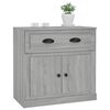 vidaXL Credenza Grigio Sonoma 70x35,5x67,5 cm in Legno Multistrato