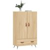 vidaXL Credenza Rovere Sonoma 69,5x31x115 cm in Legno Multistrato