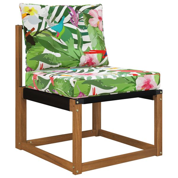 vidaXL Cuscino per divano da esterno 2 pcs colorato Poliestere