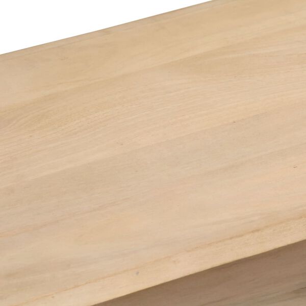 vidaXL Tavolino da Salotto 95x40x45 cm in Legno Massello di Mango