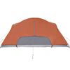 vidaXL Tenda da Campeggio Crossvent 8 Persone Arancione Impermeabile