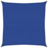 vidaXL Vela Parasole 160 g/m&sup2; Quadrata Blu 4x4 m in HDPE