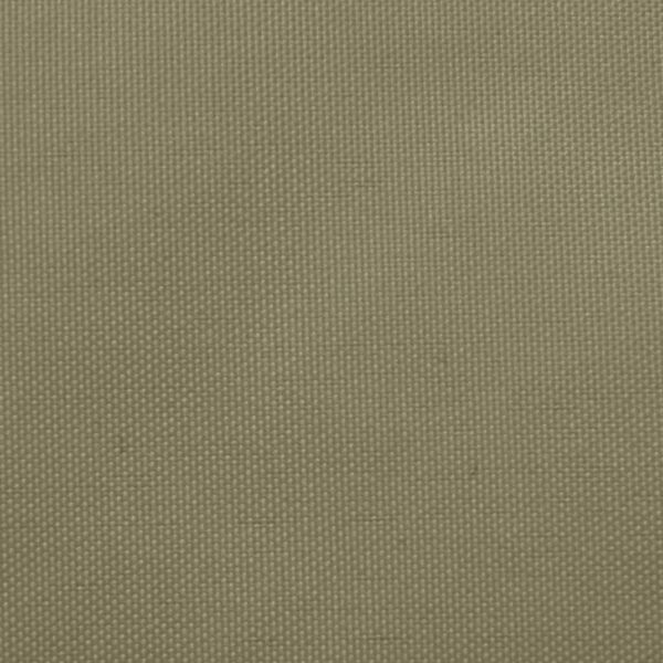 vidaXL Parasole a Vela in Tela Oxford a Trapezio 2/4x3 m Beige
