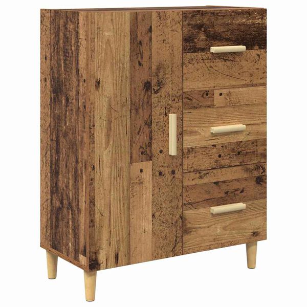 vidaXL Credenza Legno vecchio 34 x 69.5 x 90 cm Legno multistrato