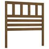 vidaXL Testiera per Letto ambra 96x4x100 cm in Legno di Pino