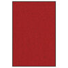 vidaXL Tappetino Rosso e Nero 120 x 180 cm 100% Poliammide