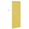 vidaXL Tenda a rullo con tende Giallo 60 x 160 cm Bambù