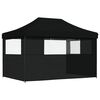 vidaXL Tenda Party Nero 279 x 410 x 315 cm Tessuto Oxford