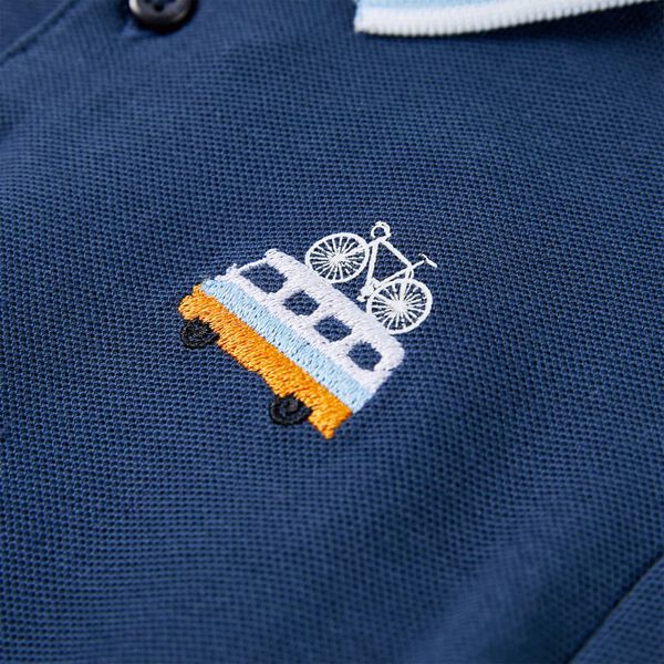 Polo da Bambino Blu Scuro 92