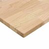 vidaXL Piano di Lavoro Cucina 80x63,5x2,7 cm Legno Massello Rovere