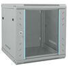 vidaXL Armadietto di rete Grigio 53 x 60 x 60 cm Acciaio