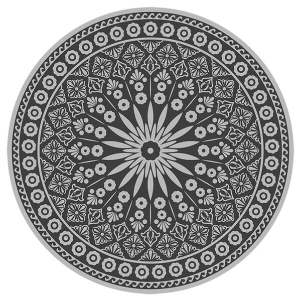 Esschert Design Tappeto da Esterno Diametro 170 cm