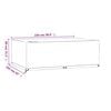 vidaXL Copertura Mobili Giardino 12 Occhielli 230x165x80 Rettangolare