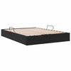 vidaXL Letto con Contenitore con testiera Nero 135 x 190 cm Velluto
