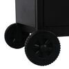 vidaXL Barbecue Combinato Carbone e Gas 3 Fuochi