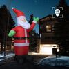 vidaXL Babbo Natale Gonfiabile con LED IP20 600 cm XXL