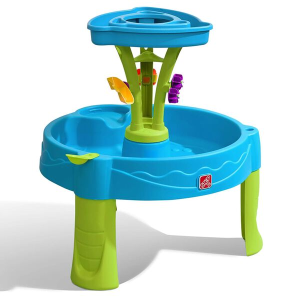 Step2 Tavolo Giochi d'Acqua Summer Showers Splash Tower Blu e Verde