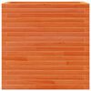 vidaXL Fioriera Giardino Marrone Cera 70x40x68,5cm Legno Massello Pino