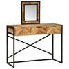 vidaXL Tavolo da Trucco Marrone 100 x 40 x 120 cm
