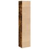 vidaXL Libreria Rovere Fumo 40x30x189 cm in Legno Multistrato